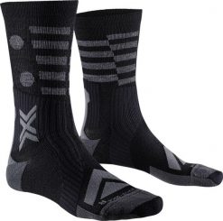 Skarpety X-Socks Gravel Perform Merino Crew. Czarne skarpety X Socks, bez wzorów, z wełny. Za 174.00 zł.