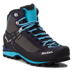 Trekkingi Salewa. Czarne trekkingi Salewa, z gore-texu, trekkingowe. Za 1,299.00 zł.