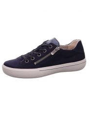 Legero Skórzane sneakersy "Fresh" w kolorze granatowym rozmiar: 42,5. Niebieskie trampki Legero, bez wzorów, bez zapięcia. Za 259.74 zł.