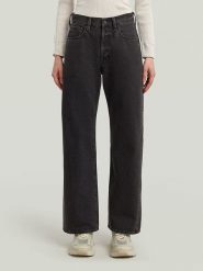 G-Star Dżinsy - Boyfriend fit - w kolorze czarnym rozmiar: W32/L/34. Czarne jeansy G-Star, l, z aplikacjami. Za 229.95 zł.