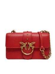 PINKO Torebka Love One Mini Cl PE 25 PCPL 100059 A0F1 Czerwony. Czerwone torebki klasyczne Pinko, bez wzorów, ze skóry, bez dodatków. Za 869.99 zł.