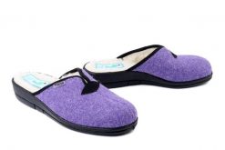 BEFADO DR ORTO 937D 637 fioletowy, klapki profilaktyczne damskie. Fioletowe klapki Befado Dr Orto, bez wzorów, bez obcasa, na koturnie. Za 59.99 zł.