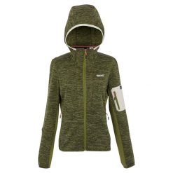 Damska Bluza Polarowa Kemilia. Zielone bluzy Regatta, na zimę, bez wzorów, z polaru, bez kaptura. Za 121.99 zł.
