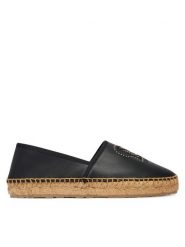 LOVE MOSCHINO Espadryle JA10532G0OIA0000 Czarny. Czarne espadryle Love Moschino, bez wzorów, ze skóry, bez obcasa, bez zapięcia. Za 859.99 zł.