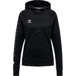 Damska bawełniana bluza z kapturem Hummel Move Grid. Czarne bluzy Hummel, m, bez wzorów, z bawełny, z kapturem. Za 159.99 zł.