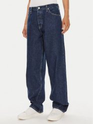 Calvin Klein Jeans Jeansy 90's J20J223891 Granatowy Straight Fit. Niebieskie jeansy Calvin Klein Jeans, s, bez wzorów. Za 259.99 zł.