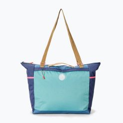Torba damska Rip Curl Rip 32 l Beach Tote. Niebieskie torby na ramię Rip Curl, bez wzorów, z materiału, na ramię, bez dodatków. Za 199.99 zł.