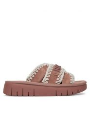 Roxy Klapki HY62277-5 Różowy. Czerwone klapki Roxy, bez wzorów, z materiału, bez obcasa. Za 179.99 zł.