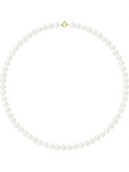 Pearline Naszyjnik perłowy w kolorze białym - dł. 42 cm rozmiar: onesize. Białe naszyjniki Pearline, z perłą, złote. Za 437.92 zł.