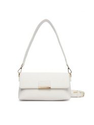 Valentino Torebka Dione Re VBS9U809 Biały. Białe listonoszki Valentino, bez wzorów, ze skóry, bez dodatków. Za 549.99 zł.