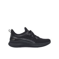 Buty damskie SKECHERS Bobs Geo New Aesthetics. Czarne obuwie sportowe Skechers, bez zapięcia, trekkingowe, Skechers Sport. Za 229.99 zł.