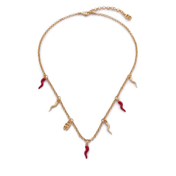 Naszyjnik Dolce&Gabbana. Żółte naszyjniki Dolce&Gabbana, złote. Za 2,409.00 zł.