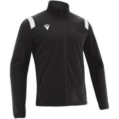 Bluza dresowa z pełnym zamkiem błyskawicznym Macron Fujin. Białe bluzy Macron, bez wzorów, z dresówki, bez kaptura. Za 249.50 zł.