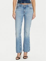 Guess Jeans Jeansy W5RA1SD5M4A Niebieski Regular Fit. Niebieskie jeansy Guess Jeans, m, z aplikacjami. Za 359.99 zł.