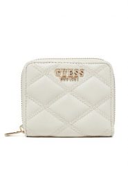 Guess Mały Portfel Damski SWQG96 32137 Écru. Portfele Guess, z aplikacjami, ze skóry. Za 139.99 zł.