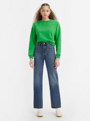 Levi's Dżinsy - Regular fit - w kolorze niebieskim rozmiar: W24/L32. Niebieskie jeansy Levi's®, l, z aplikacjami, z podwyższonym stanem. Za 223.99 zł.