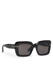 Tom Ford Okulary przeciwsłoneczne FT1318 Czarny. Czarne okulary przeciwsłoneczne Tom Ford, bez wzorów. Za 1,889.00 zł.