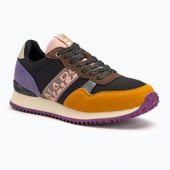 Buty damskie Napapijri Astra. Żółte trekkingi Napapijri, trekkingowe. Za 299.99 zł.