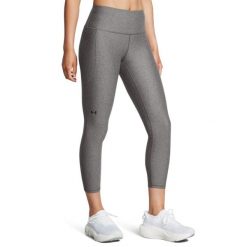 Damskie legginsy z wysokim stanem Under Armour HeatGear. Szare legginsy Under Armour, m, bez wzorów, z materiału, z podwyższonym stanem. Za 275.00 zł.