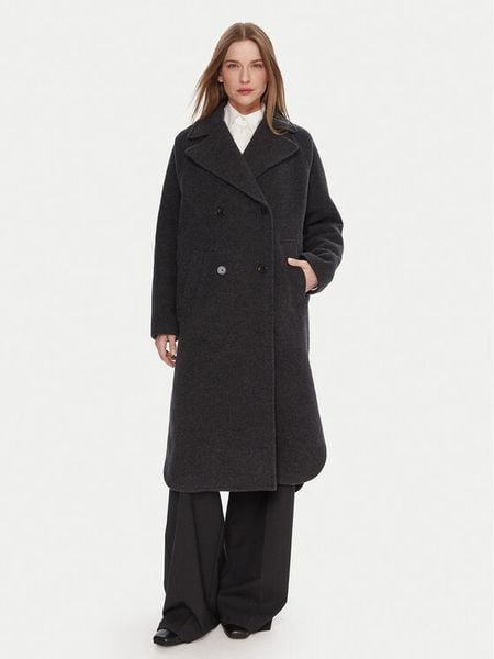 Marc O'Polo Płaszcz wełniany 508 0302 71151 Szary Relaxed Fit. Szare płaszcze Marc O'Polo, na zimę, bez wzorów, z wełny, bez kaptura. Za 1,159.00 zł.