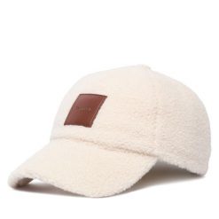 Czapka z daszkiem Calvin Klein. Białe czapki Calvin Klein, bez wzorów. Za 189.99 zł.