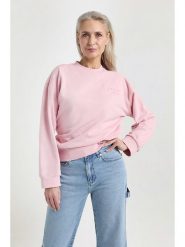 Josephine & Co Bluza "Jannes" w kolorze jasnoróżowym rozmiar: XS. Różowe bluzy sportowe Josephine & Co, xs, bez wzorów, bez kaptura. Za 218.57 zł.