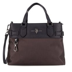 Torebka U.S. Polo Assn. Brązowe torebki klasyczne U.S. Polo Assn., bez wzorów, bez dodatków. Za 329.99 zł.