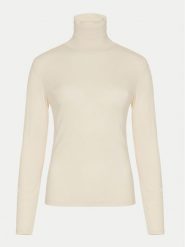 Vila Golf Jolini 14102279 Écru Slim Fit. Golfy Vila, xs, bez wzorów, z bawełny, bez ramiączek. Za 59.99 zł.