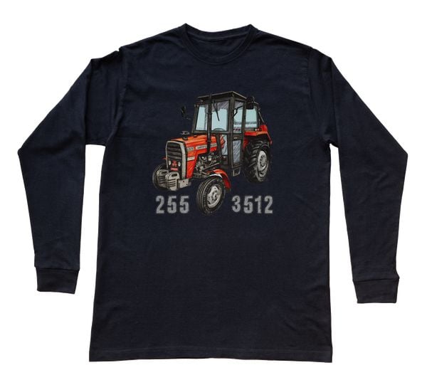 Massey Ferguson — bluzka z długim rękawem (Rozmiar: XS (dorosła); Kolor koszulki: czarny; Rodzaj nadruku: Massey Ferguson). Czarne bluzki nikiniki, s, bez wzorów, z bawełny, bez kołnierzyka, bez ramiączek. Za 99.00 zł.