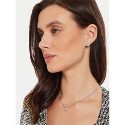 Naszyjnik Guess. Szare naszyjniki Guess, srebrne. Za 219.99 zł.