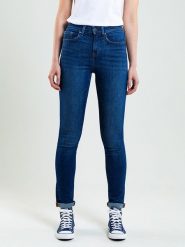 BIG STAR Dżinsy - Slim fit - w kolorze granatowym rozmiar: W30/L32. Niebieskie jeansy Big Star, l, z aplikacjami. Za 164.95 zł.