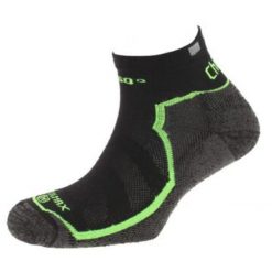 Skarpety trekkingowe coolmax Chiruca 360 Trail Running Reflectatnte. Czarne skarpety Chiruca, bez wzorów. Za 80.00 zł.