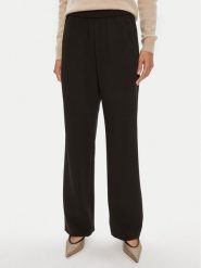 MAX&Co. Spodnie materiałowe Pret 2426136071200 Czarny Regular Fit. Czarne spodnie materiałowe MAX&Co., bez wzorów, z materiału. Za 399.99 zł.