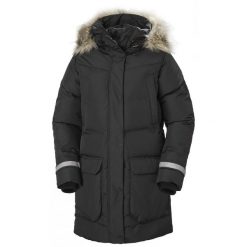 Parka damska Helly Hansen Bouvet down. Czarne parki Helly Hansen, na zimę, eleganckie, bez kaptura. Za 2,263.30 zł.
