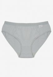 Jasnoniebieskie Gładkie Majtki Figi z Bawełny Laniriela. Niebieskie figi Born2be, l, bez wzorów, z bawełny. Za 4.99 zł.