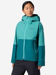 Marmot Kurtka funkcyjna "Seeker GTX" w kolorze turkusowo-morskim rozmiar: M. Niebieskie kurtki sportowe Marmot, m, bez wzorów, z gore-texu, bez kaptura, outdoorowe, gore-tex. Za 1,599.95 zł.