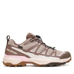 Trekkingi Salomon. Brązowe trekkingi Salomon, z gore-texu, trekkingowe. Za 659.99 zł.