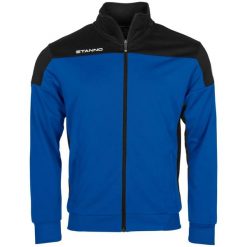 Bluza dresowa zapinana na zamek błyskawiczny Stanno Pride. Czarne bluzy STANNO, xl, bez wzorów, z dresówki, bez kaptura. Za 230.00 zł.
