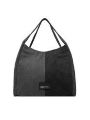 Karl Lagerfeld Jeans Torebka B1W50006 Czarny. Czarne shopper Karl Lagerfeld Jeans, bez wzorów, z jeansu, bez dodatków. Za 429.99 zł.