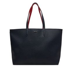 Torebka Lacoste. Niebieskie shopper Lacoste, bez wzorów, bez dodatków. Za 599.99 zł.