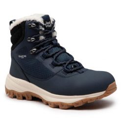 Trekkingi Jack Wolfskin. Niebieskie obuwie sportowe Jack Wolfskin, trekkingowe. Za 739.99 zł.