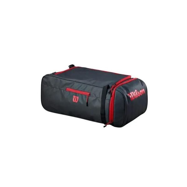 Torba sportowa z polaru Wilson. Czarne torby na ramię Wilson, bez wzorów, z polaru, eleganckie, na ramię, bez dodatków. Za 386.05 zł.