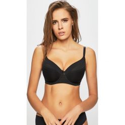 Dorina - Biustonosz. Czarne biustonosze Dorina, bez wzorów, z dzianiny. W wyprzedaży za 59.90 zł.