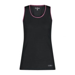 Damski tank top CMP. Brązowe topy CMP, bez wzorów, bez kołnierzyka, bez ramiączek. Za 192.00 zł.