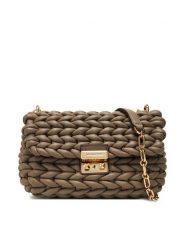 MICHAEL Michael Kors Torebka Tribeca 30T5G2RL7T Beżowy. Brązowe torebki klasyczne MICHAEL Michael Kors, bez wzorów, ze skóry, bez dodatków. Za 2,639.00 zł.