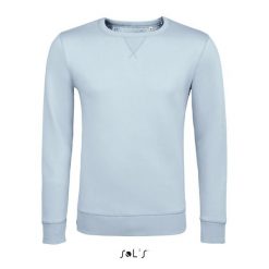 Bluza Sol's Sully. Niebieskie bluzy SOL'S, s, bez wzorów, z bawełny, bez kaptura. Za 153.00 zł.