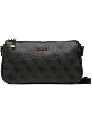 Guess Torebka w kolorze czarnym - 24 x 13 x 5 cm rozmiar: onesize. Czarne torby na ramię Guess, z aplikacjami, z materiału, na ramię, bez dodatków. Za 360.17 zł.