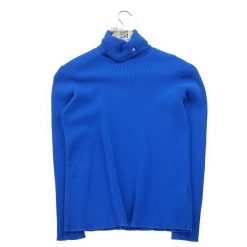 Second life - Damski sweter z fioletowym golfem - Jak nowy. Fioletowe golfy RALPH LAUREN, bez wzorów, bez ramiączek. Za 106.46 zł.