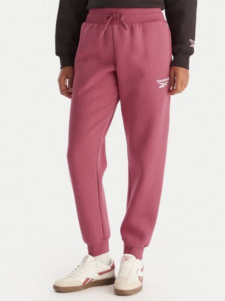 Reebok Spodnie dresowe Erika RK25164CCW Różowy Regular Fit. Czerwone spodnie dresowe Reebok, xl, bez wzorów, z dresówki. Za 119.99 zł.
