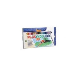 Kredki świecowe JOVI Plasticolor 24 kolory uniw. Kredki do oczu Akson. Za 39.20 zł.